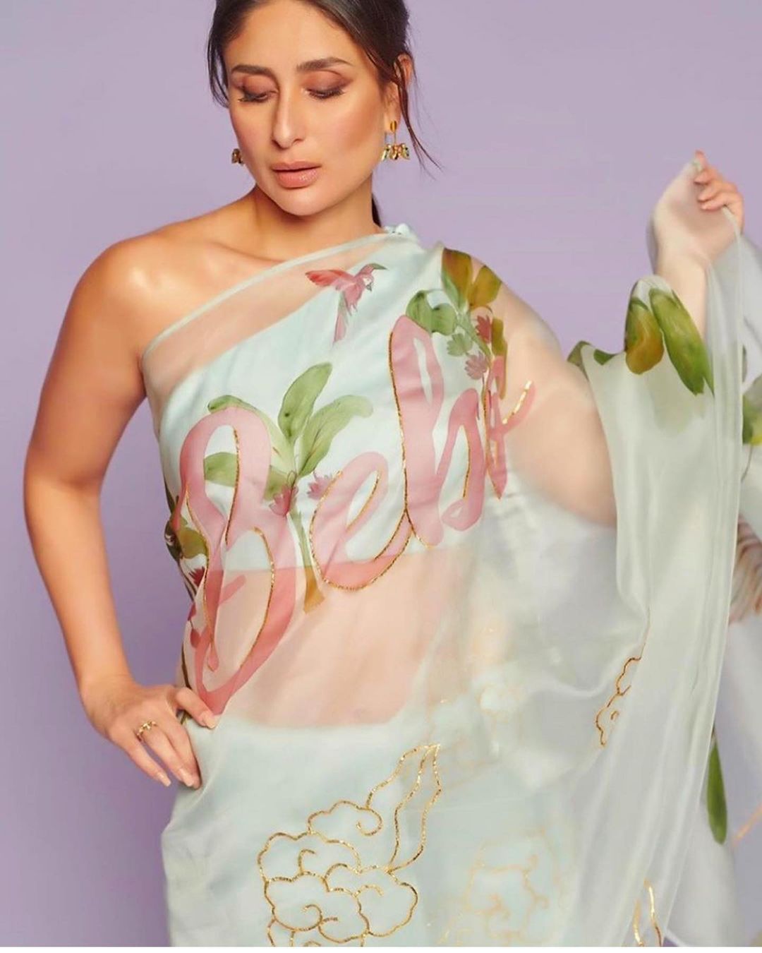 One shoulder 2025 blouse for saree