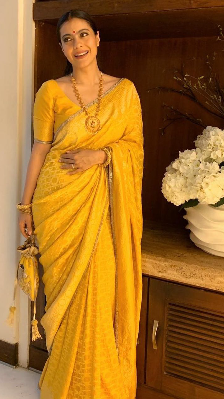 Celeb-approved Yellow Sarees For Diwali