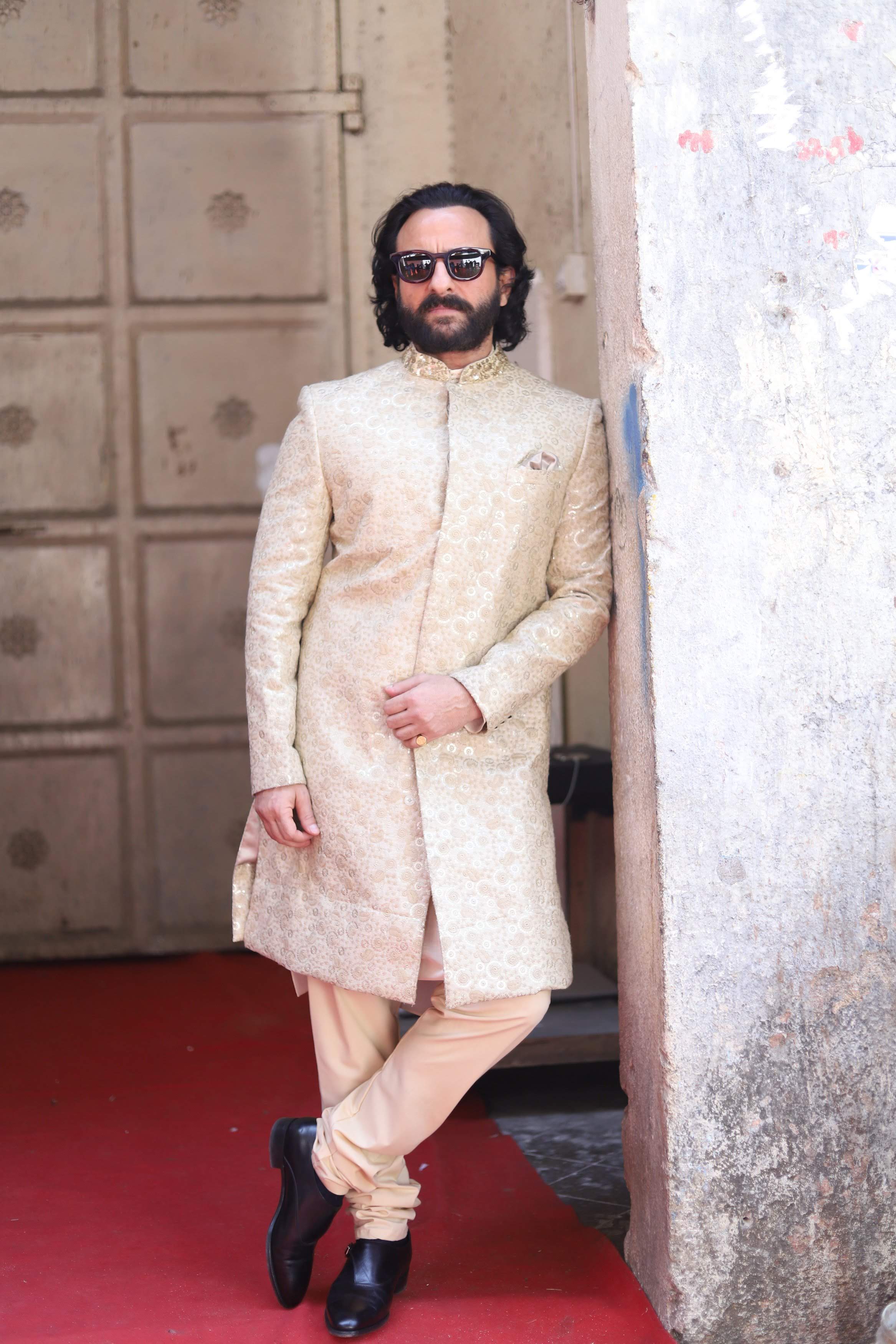 Saif ali khan sherwani on sale designs
