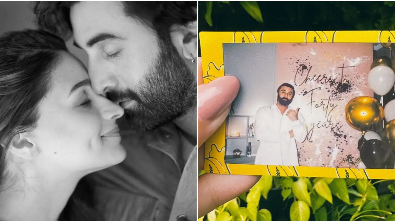 'Happy 40 baby': Alia Bhatt wishes Ranbir Kapoor on his birthday; Shares INSIDE PIC from celebration 'Happy 40 baby': Alia Bhatt wishes Ranbir Kapoor on his birthday; Shares INSIDE PIC from celebration