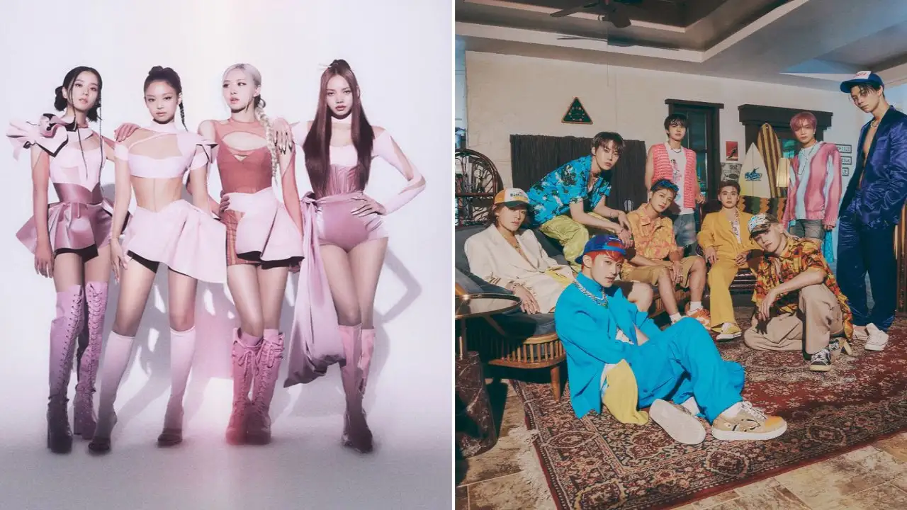 BLACKPINK: courtesy of YG Entertainment, NCT 127: courtesy of SM Entertainment BLACKPINK: courtesy of YG Entertainment, NCT 127: courtesy of SM Entertainment