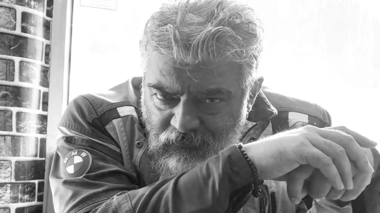 Ajith Kumar's latest monochrome PICS from his Ladakh bike tour takes the internet by storm | PINKVILLA Ajith Kumar's latest monochrome PICS from his Ladakh bike tour takes the internet by storm | PINKVILLA