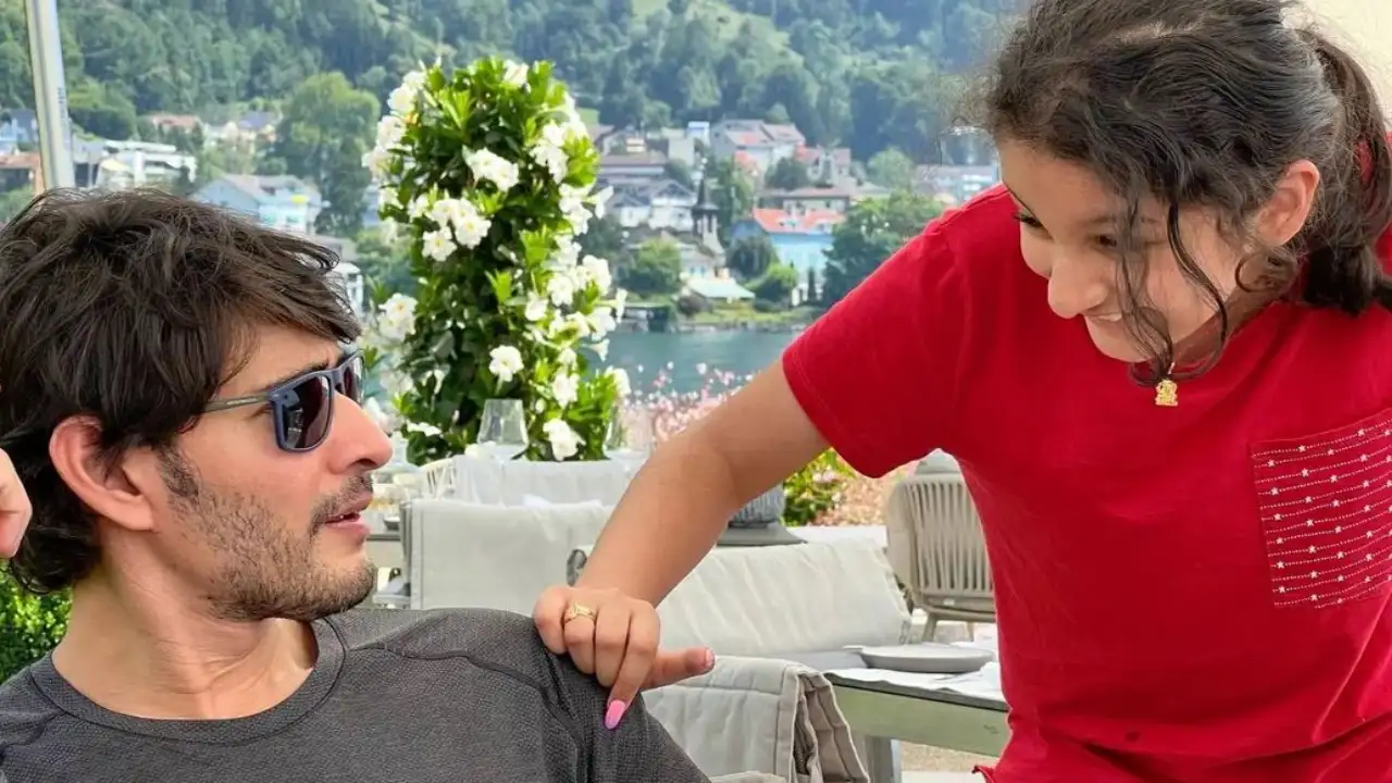 Mahesh Babu wishes Sitara Happy Daughter's Day Mahesh Babu Instagram