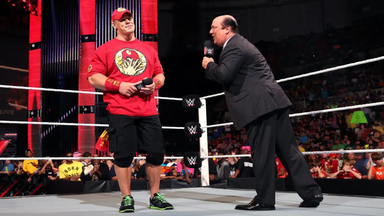 Paul Heyman praised John Cena: "He was and still remains such a great representative and ambassador for WWE." WWE
