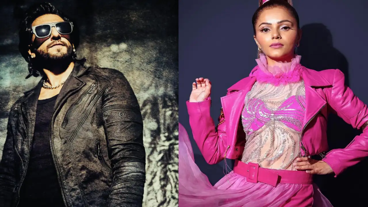 Khatron Ke Khiladi 12 Grand Finale: Ranveer Singh and Rubina Dilaik's unique fashion face-off Pic Credit: Ranveer Singh and Rubina Dilaik's Instagram