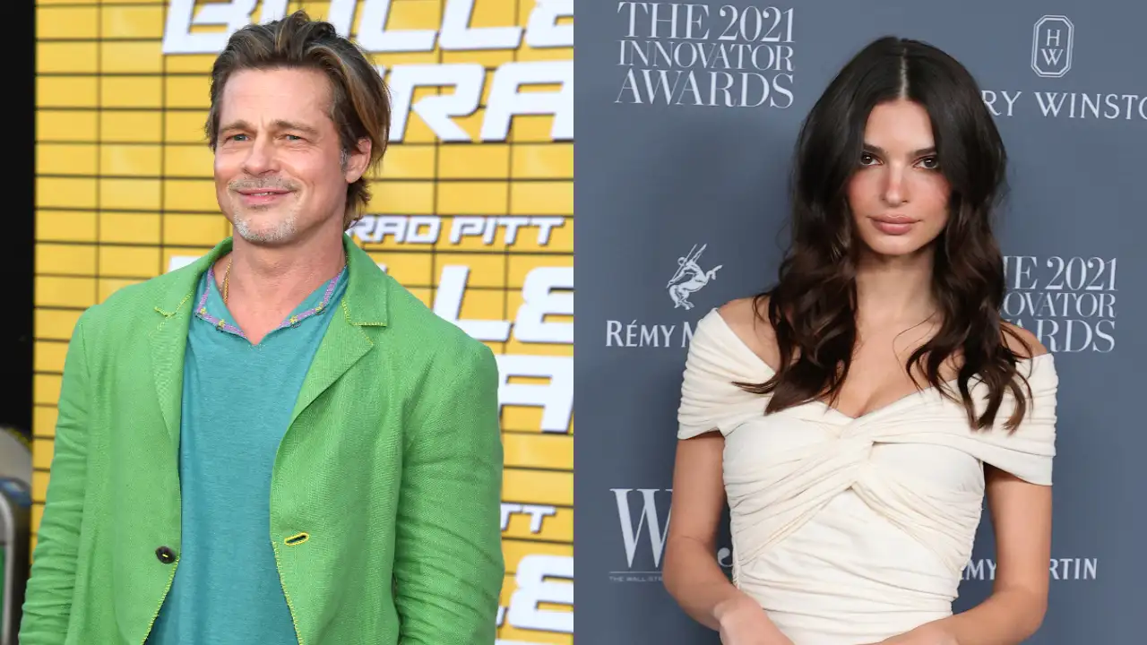 Brad Pitt and Emily Ratajkowski spark romance rumours. Brad Pitt Emily Ratajkowski