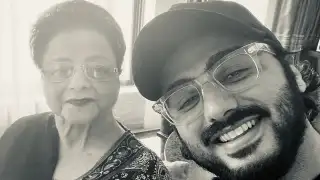 Arjun Kapoor has the sweetest birthday wish for grandma Nirmal Kapoor; Drops monochrome PIC with her