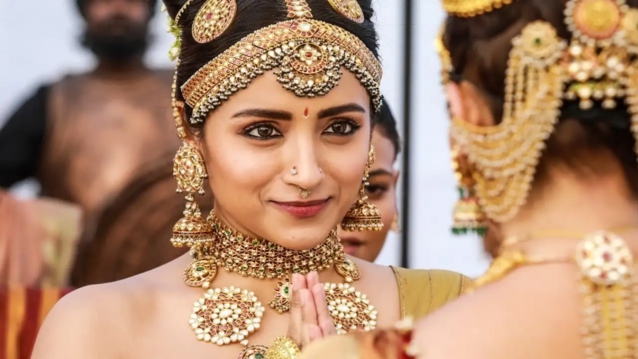 Trisha is playing Ilaya Piratti Kundavai Devi in Mani Ratnam's film Trisha is playing Ilaya Piratti Kundavai Devi in Mani Ratnam's film