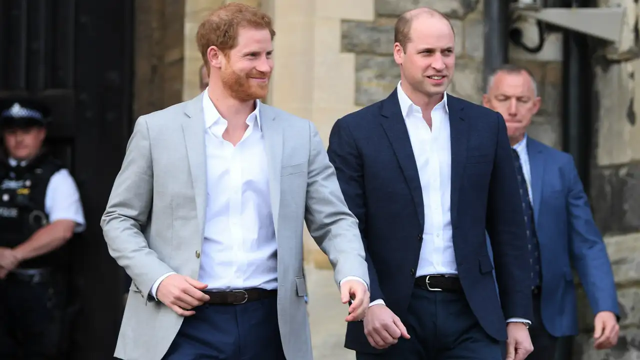 Prince William and Prince Harry reunited at Balmoral post Queen Elizabeth II's demise. Getty Images