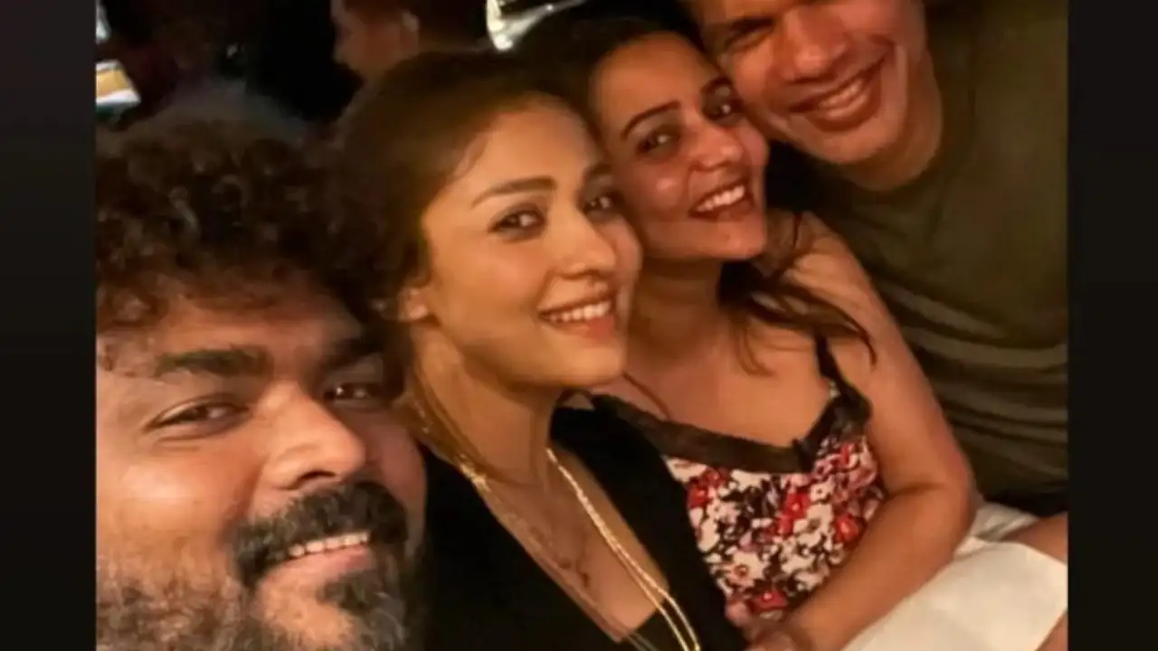 Nayanthara and Vignesh Shivan enjoy a fun evening Vignesh Shivan Instagram