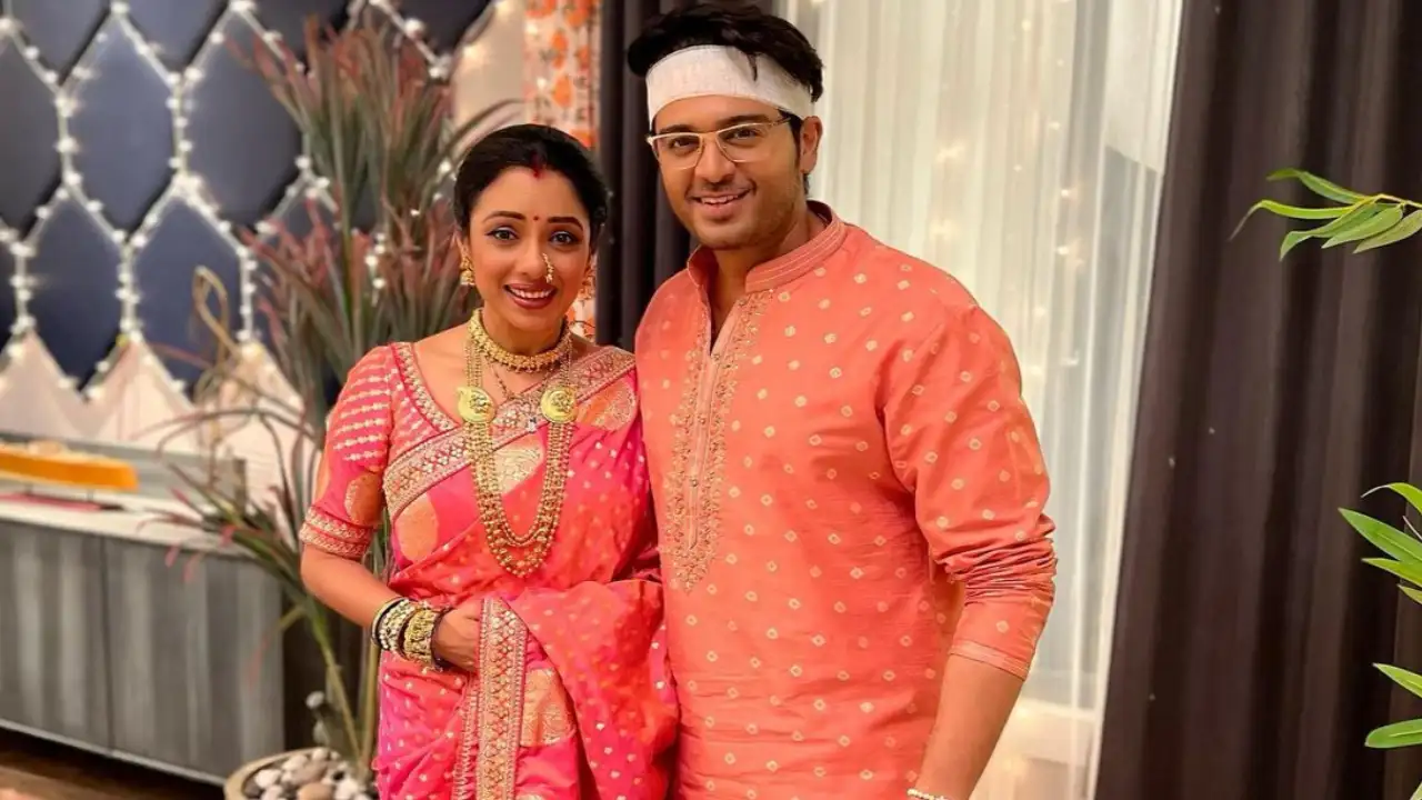 Rupali Ganguly and Gaurav Khanna in a still from Anupamaa (Image source: Hotstar) Rupali Ganguly and Gaurav Khanna