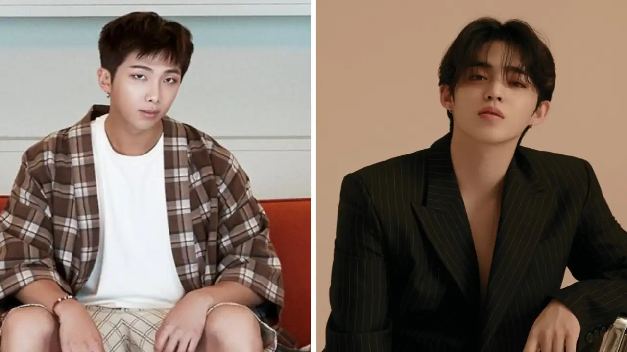 BTS’ RM and SEVENTEEN’s S.Coups; Picture Courtesy: BIGHIT MUSIC, PLEDIS BTS’ RM and SEVENTEEN’s S.Coups; Picture Courtesy: BIGHIT MUSIC, PLEDIS