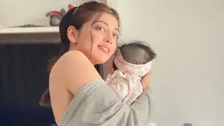 Check out photos of Pranitha Subhash with her little bundle of joy Arna