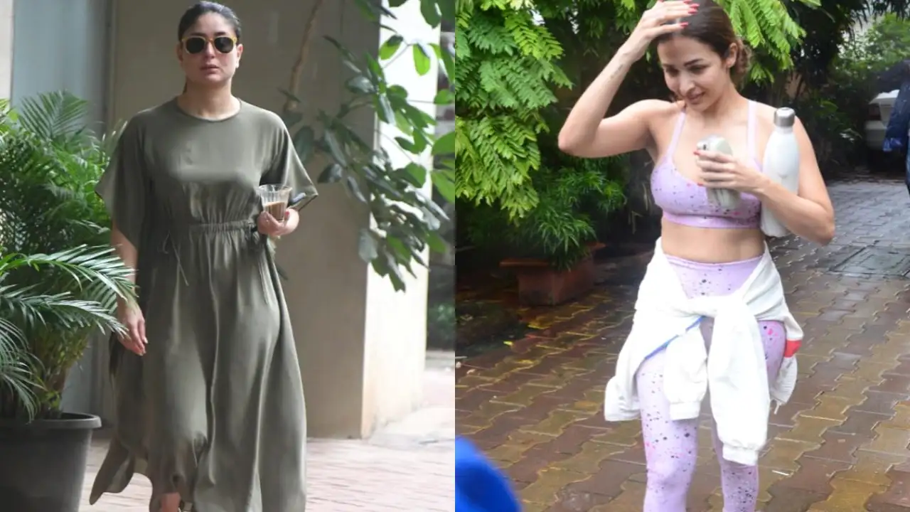 Kareena Kapoor Khan and Malaika Arora make a stylish appearance. Kareena Kapoor Khan and Malaika Arora make a stylish appearance.