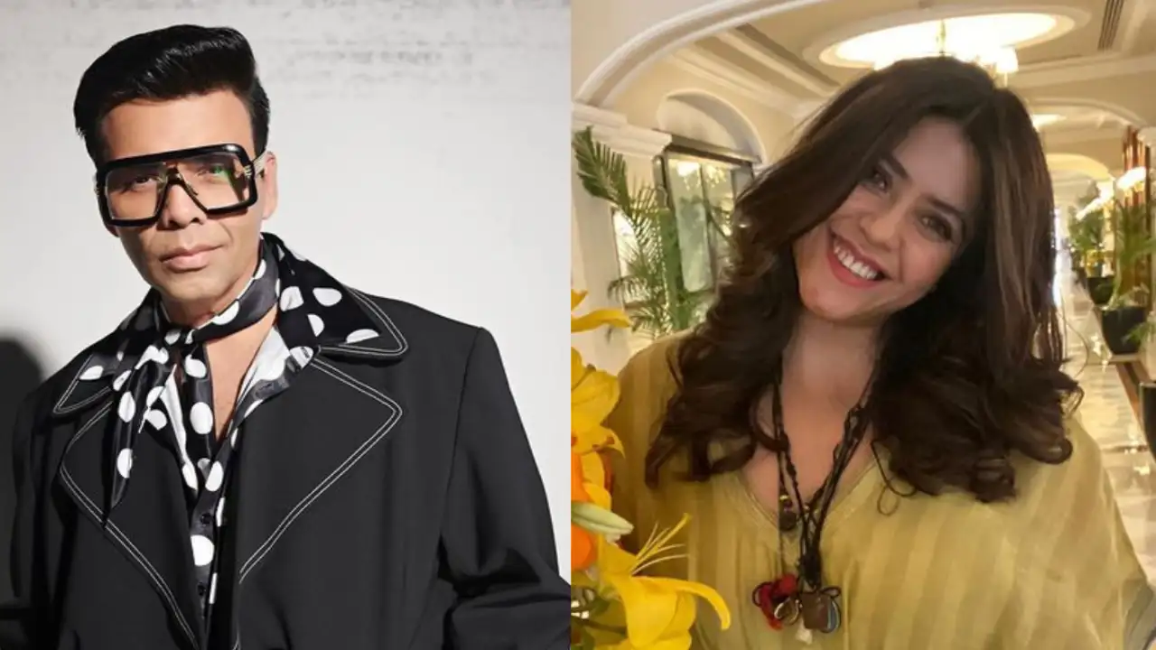 Karan Johar and Ektaa Kapoor exchanged positive greetings as the latter appreciates Brahmastra. Ektaa Kapoor and Karan Johar Instagram handles