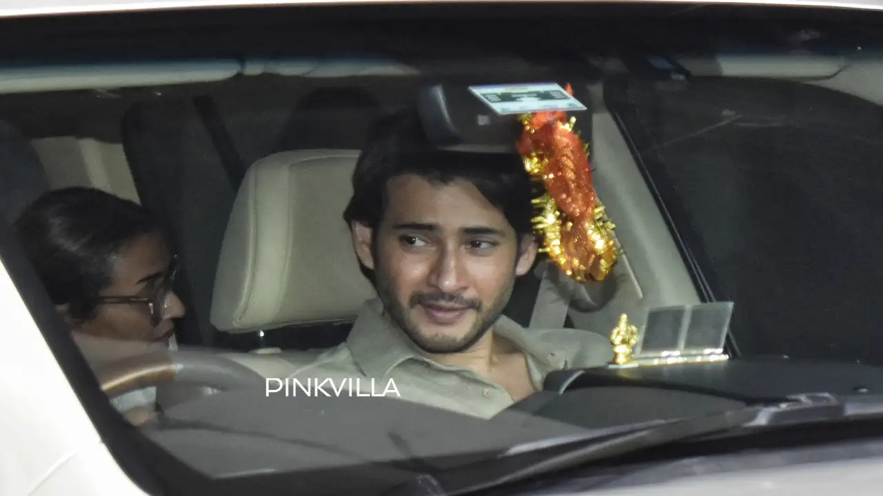 Mahesh Babu, his wife were clicked after performing cremation rituals of his mom Mahesh Babu and Namrata