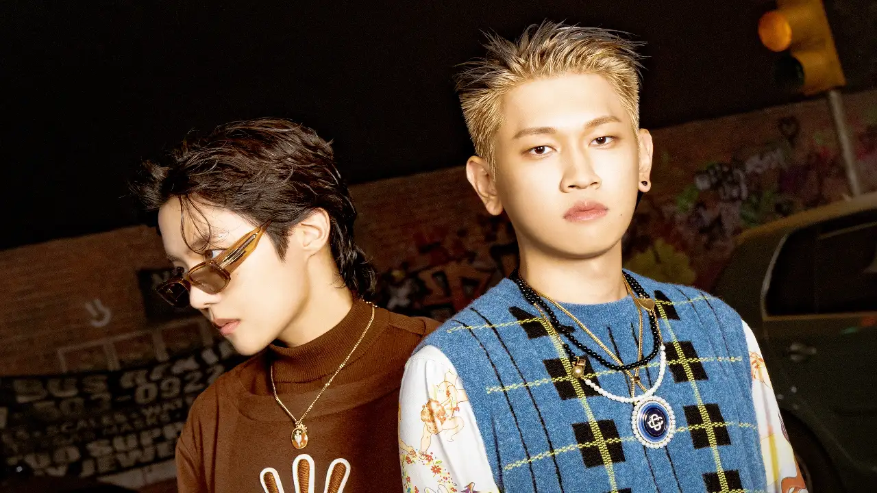 Crush and BTS' J-Hope for 'Rush Hour': courtesy of P NATION Crush and BTS' J-Hope for 'Rush Hour': courtesy of P NATION