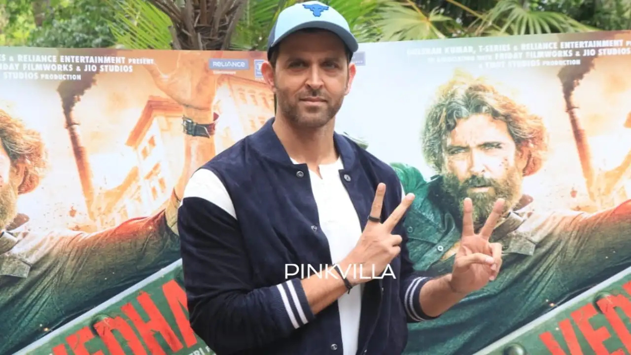 Hrithik Roshan keeps it stylish as he steps out to promote Vikram Vedha in the city. Hrithik Roshan keeps it stylish as he steps out to promote Vikram Vedha in the city.