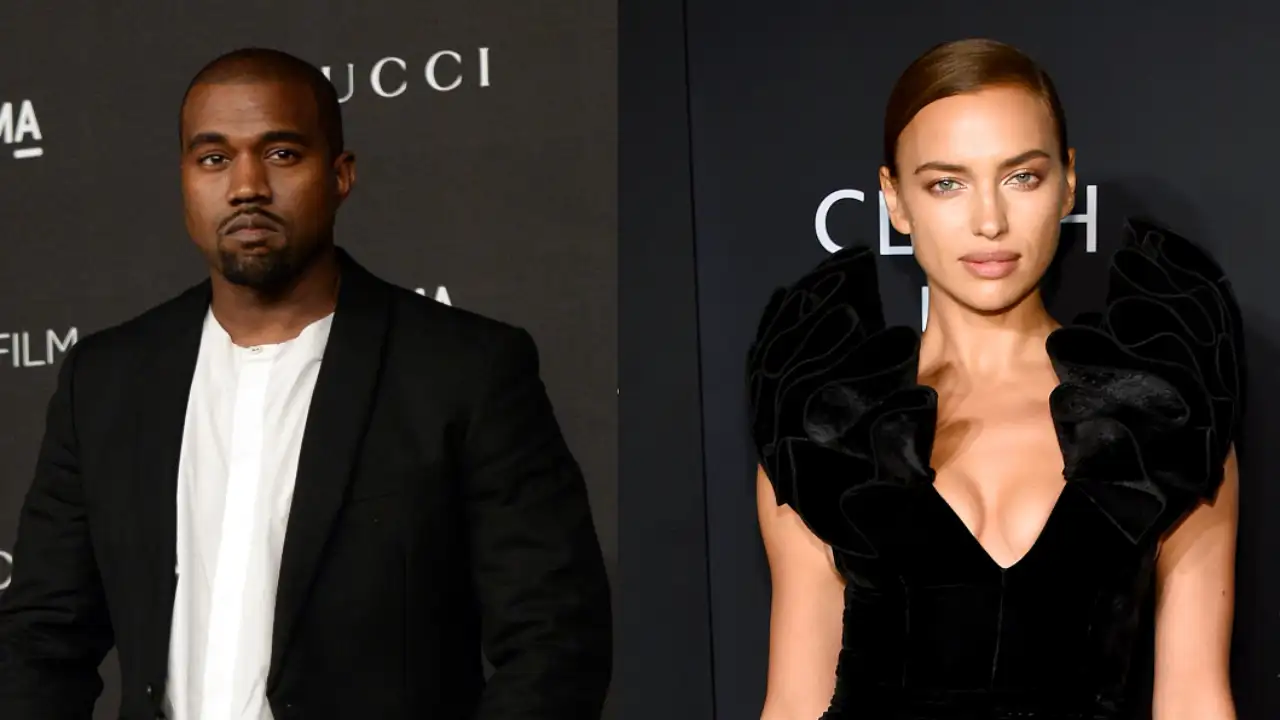 Kanye West and Irina Shayk met up at London Fashion Week. Kanye West Irina Shayk
