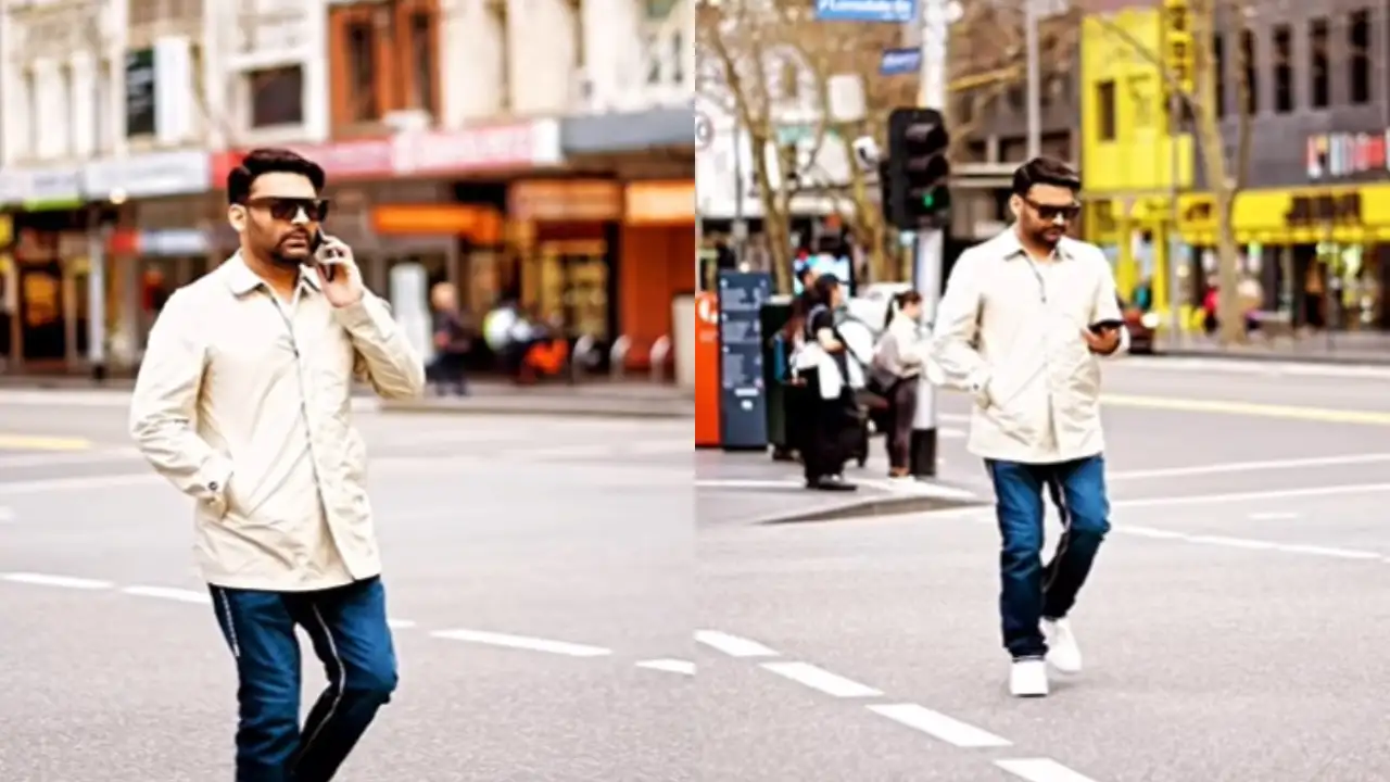 Kapil slow walk Kapil slow walk