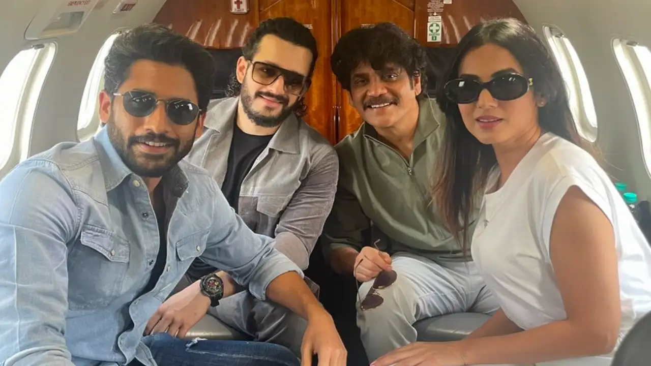 The Ghost pre-release bash Akhil Akkineni Instagram