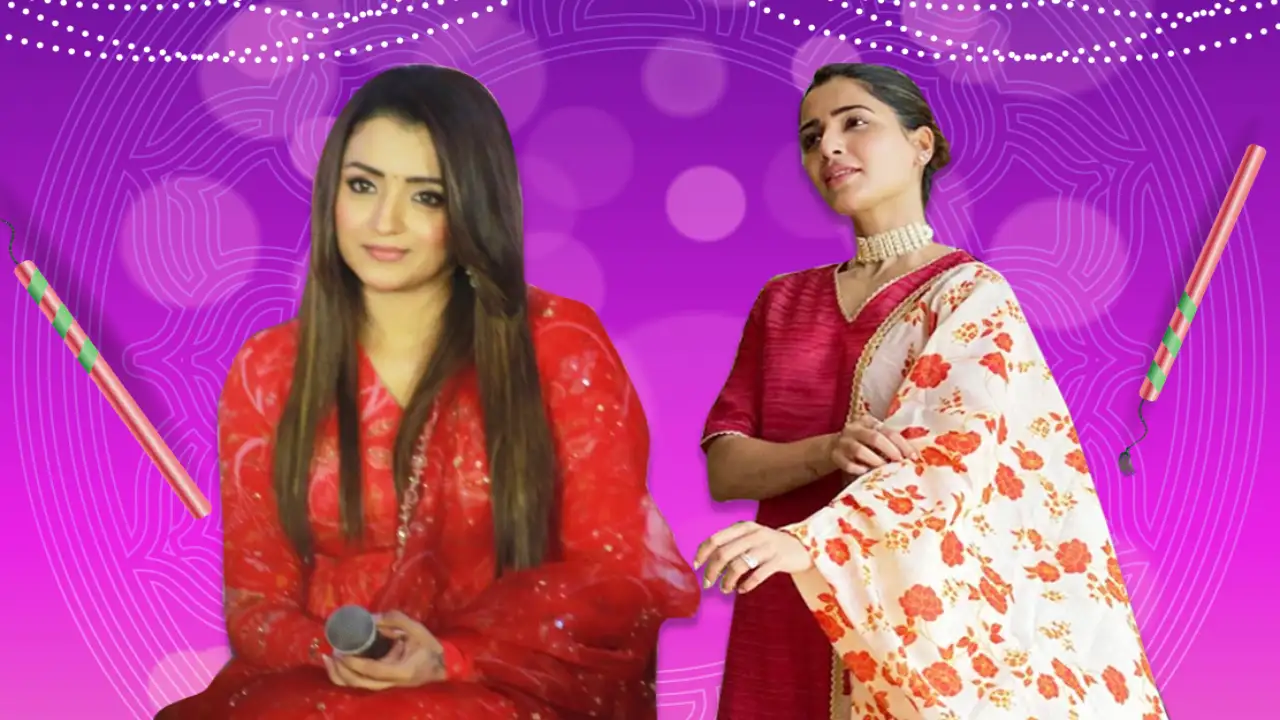 Navratri 2022: Samantha to Trisha Krishnan, celebrity-approved ways to slay in red Pinkvilla
