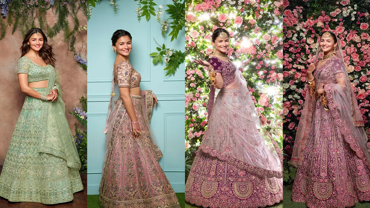 Alia Bhatt in her most stunning bridal avatar Alia Bhatt in her most stunning bridal avatar