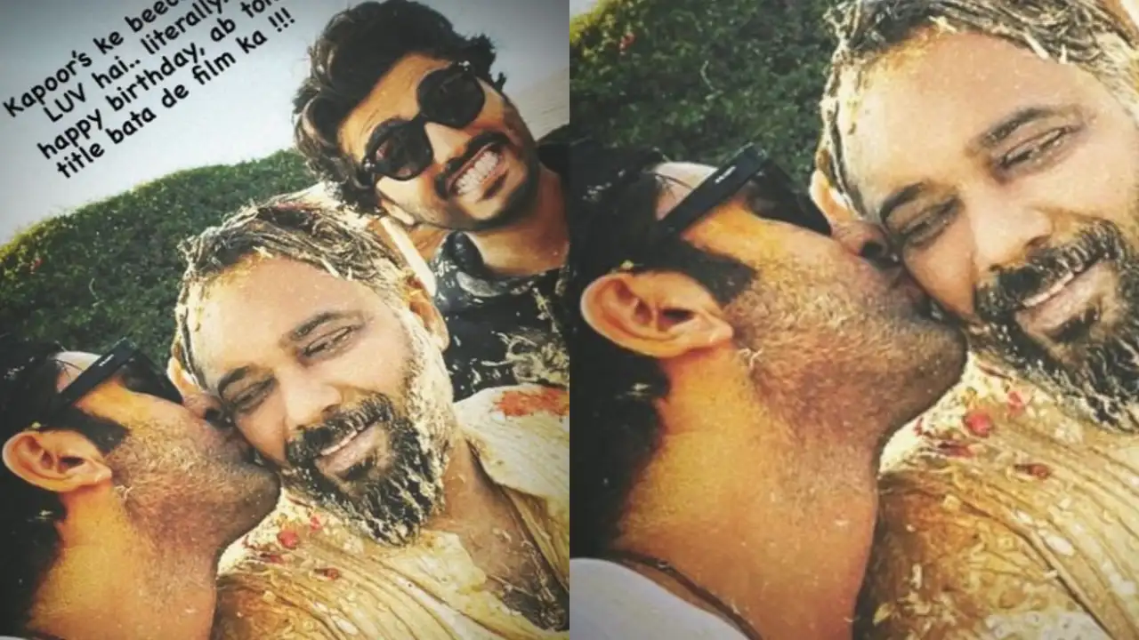 PIC: Arjun Kapoor wishes Luv Ranjan on his birthday, coaxes him to reveal Ranbir Kapoor starrer's title PIC: Arjun Kapoor wishes Luv Ranjan on his birthday, coaxes him to reveal Ranbir Kapoor starrer's title