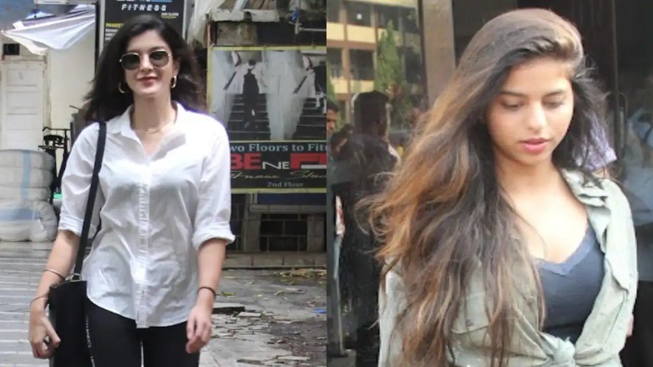 Shanaya Kapoor and Suhana Khan Shanaya Kapoor and Suhana Khan