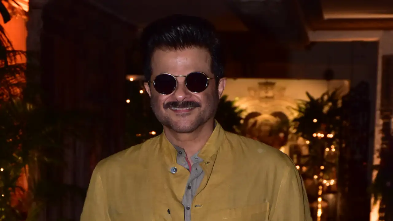 Anil Kapoor posing for the camera Anil Kapoor posing for the camera