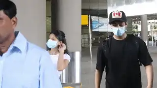 “Chal beta peeche” Suhana Khan was protected by her bodyguard at airport 