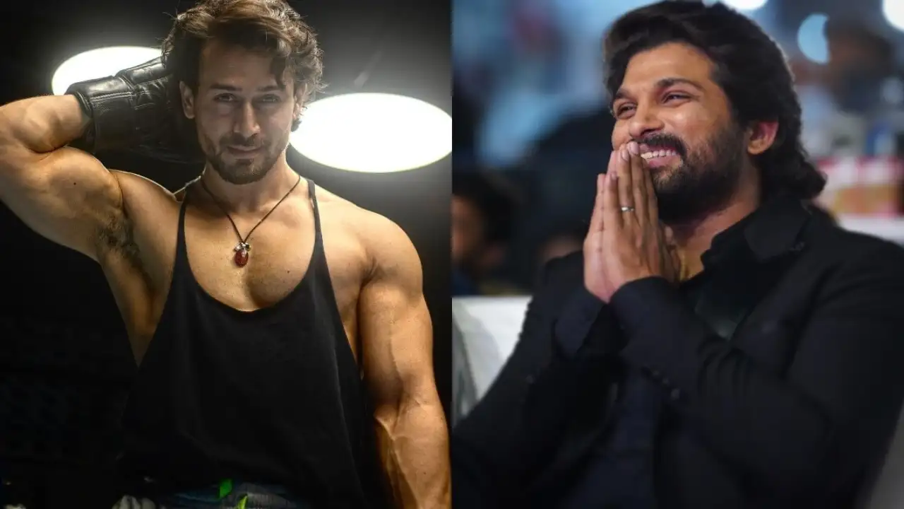 Tiger Shroff calls Allu Arjun his 'favourite actor in South' Tiger Shroff and Allu Arjun