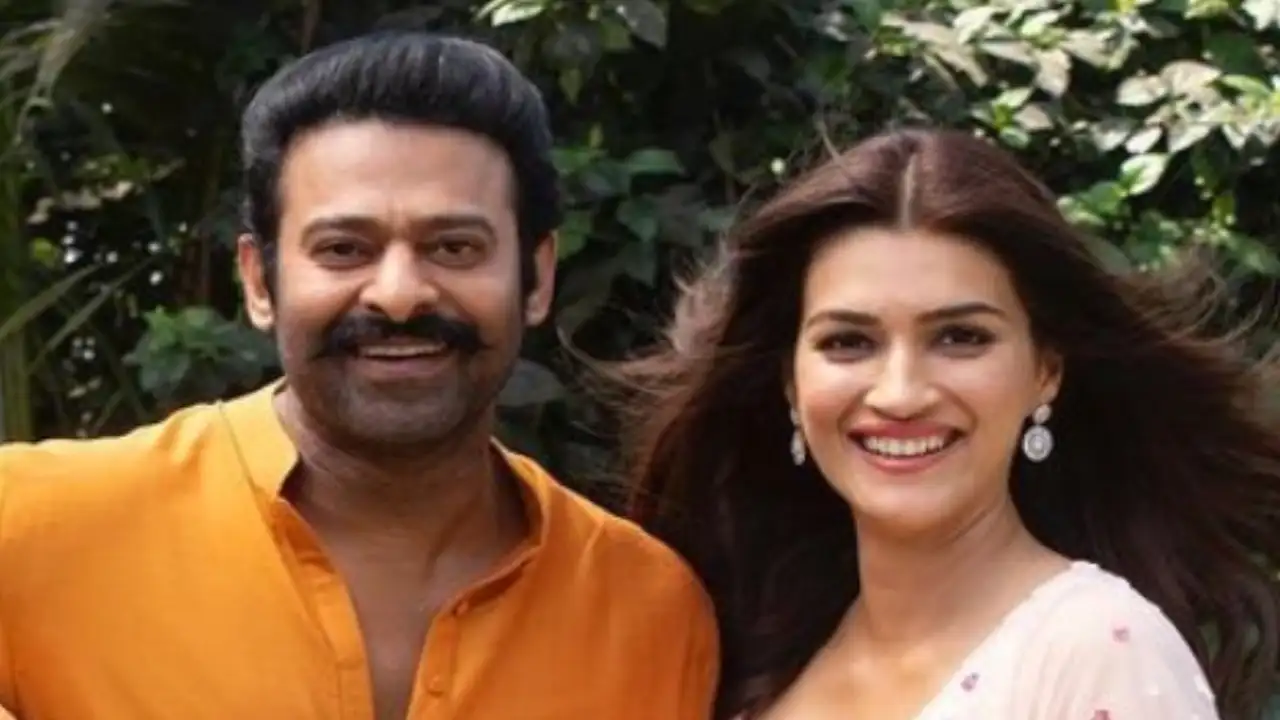 Kriti Sanon and Prabhas Kriti Sanon and Prabhas
