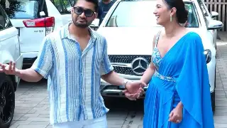 "Aww moments" Zaid Darbar compliments his wife Gauahar Khan in front of the media 