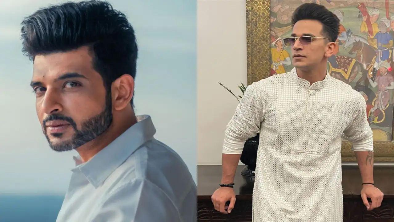 WATCH: Karan Kundrra and Prince Narula show their bromance as they bump into each other Pic Credit: Karan Kundrra and Prince Narula Instagram