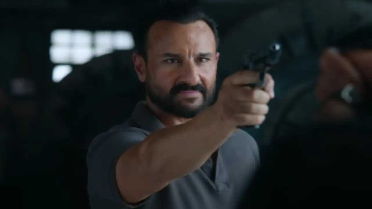 Saif Ali Khan prepped with real guns to play encounter specialist for Vikram Vedha. Saif Ali Khan prepped with real guns to play encounter specialist for Vikram Vedha.