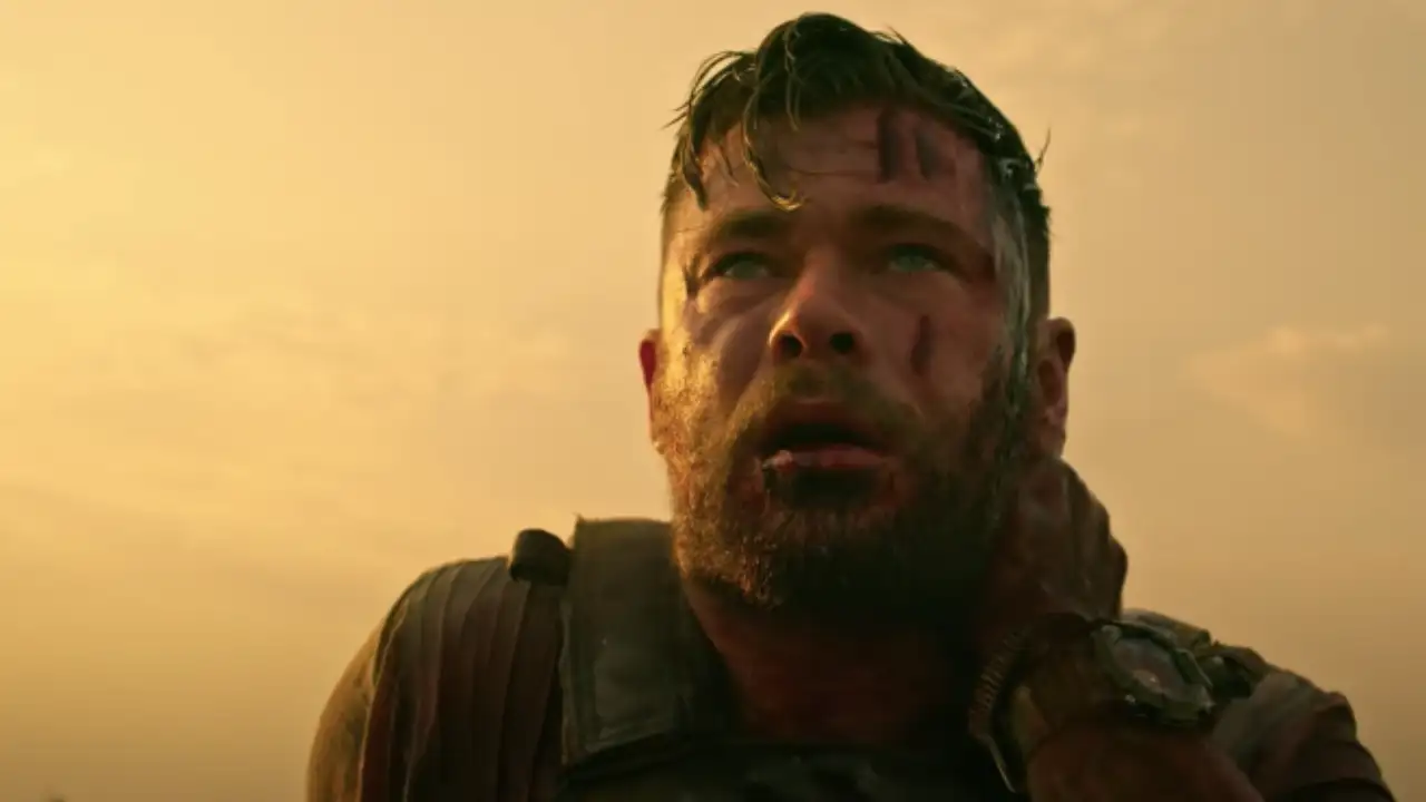 Chris Hemsworth returns as Tyler Rake in Extraction 2. Extraction 2