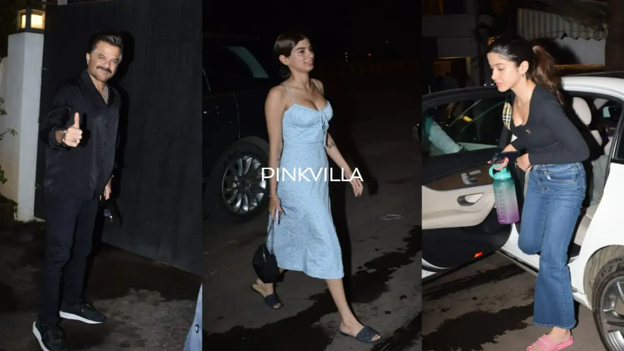 Anil Kapoor, Rhea, Khushi, Shanaya and others get clicked at Nirmal Kapoor's Birthday Bash Anil Kapoor, Rhea, Khushi
