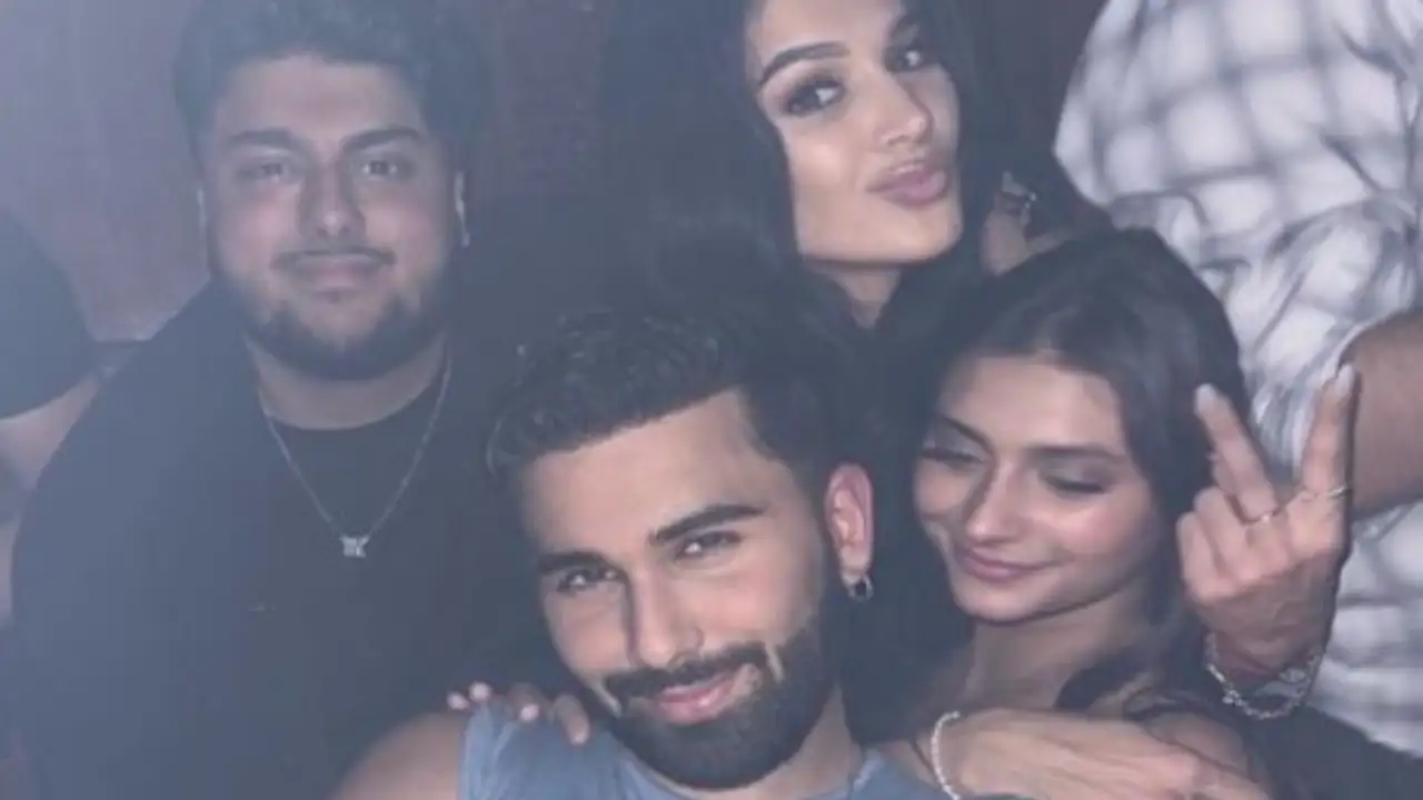 Arjun Rampal's daughter Mahikaa Rampal is seen partying with friends in London. Orhan Awatramani's Instagram handle