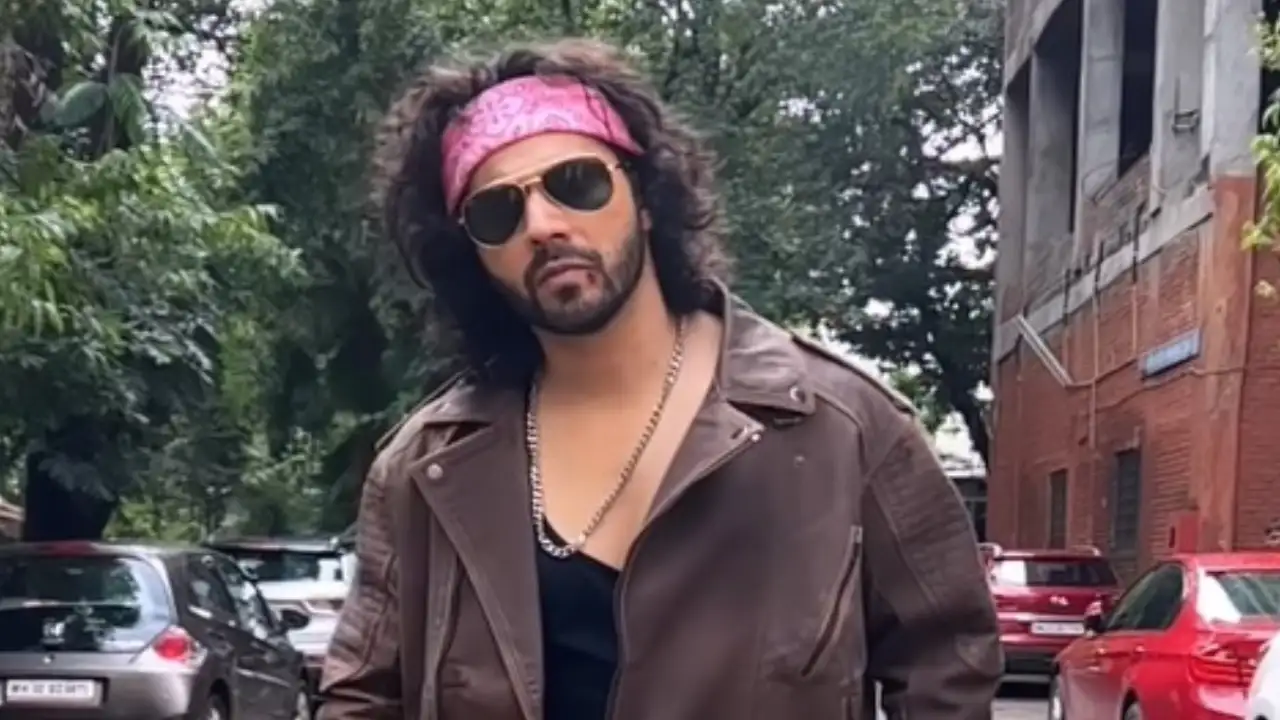 Varun Dhawan channels his inner Sanjay Dutt as he shows off his ‘chavagiri’ in a new avatar; WATCH