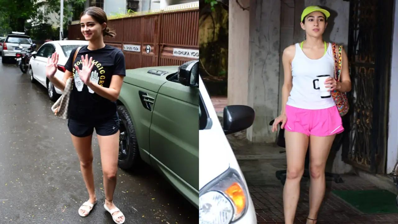 Take cues from Sara Ali Khan and Ananya Panday’s athleisure for your next gym visit; PHOTOS Take cues from Sara Ali Khan and Ananya Panday’s athleisure for your next gym visit; PHOTOS