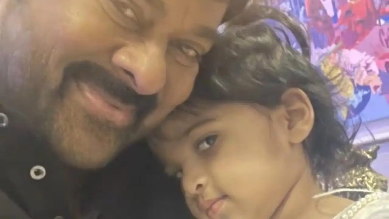 Chiranjeevi watches granddaughter dance Chiranjeevi