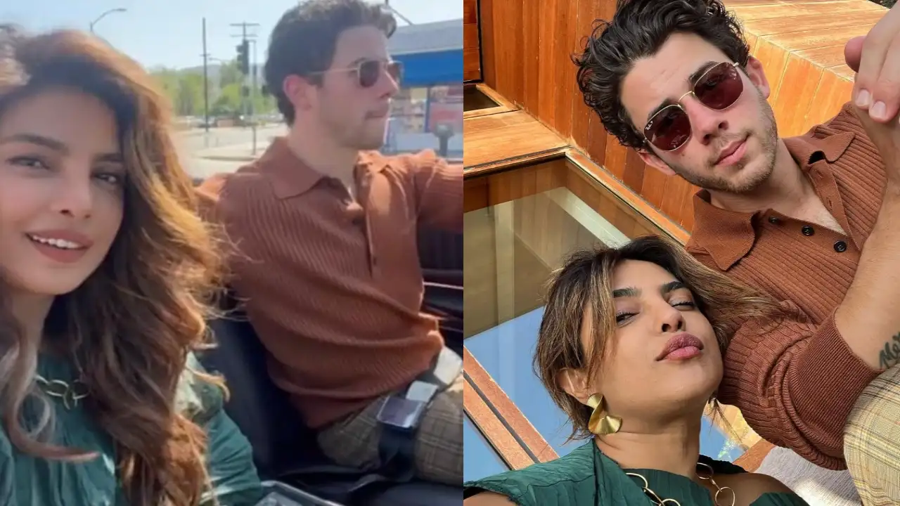 Mommy-Daddy Priyanka Chopra and Nick Jonas go on a romantic drive in LA;  VIDEO and PICS | PINKVILLA
