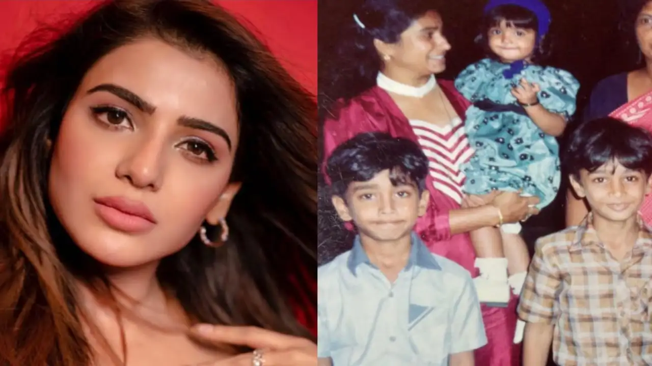 Adorable childhood PHOTOS of South celebs Photo Courtesy: (Samantha Ruth PrabhuInstagram)