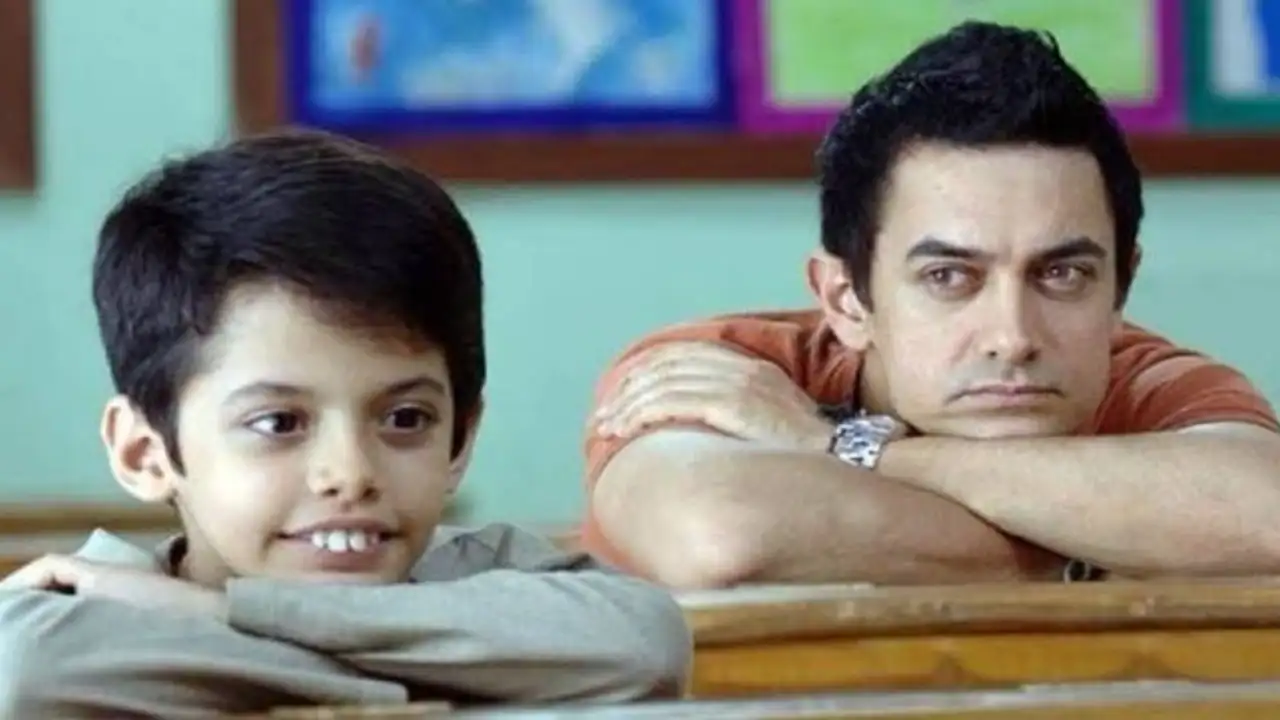 Visual from the movie Taare Zameen Par.
