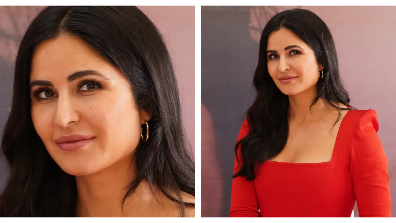 Katrina Kaif in an Alex Perry midi dress paints a flawless red glam  picture; Yay or Nay? | PINKVILLA