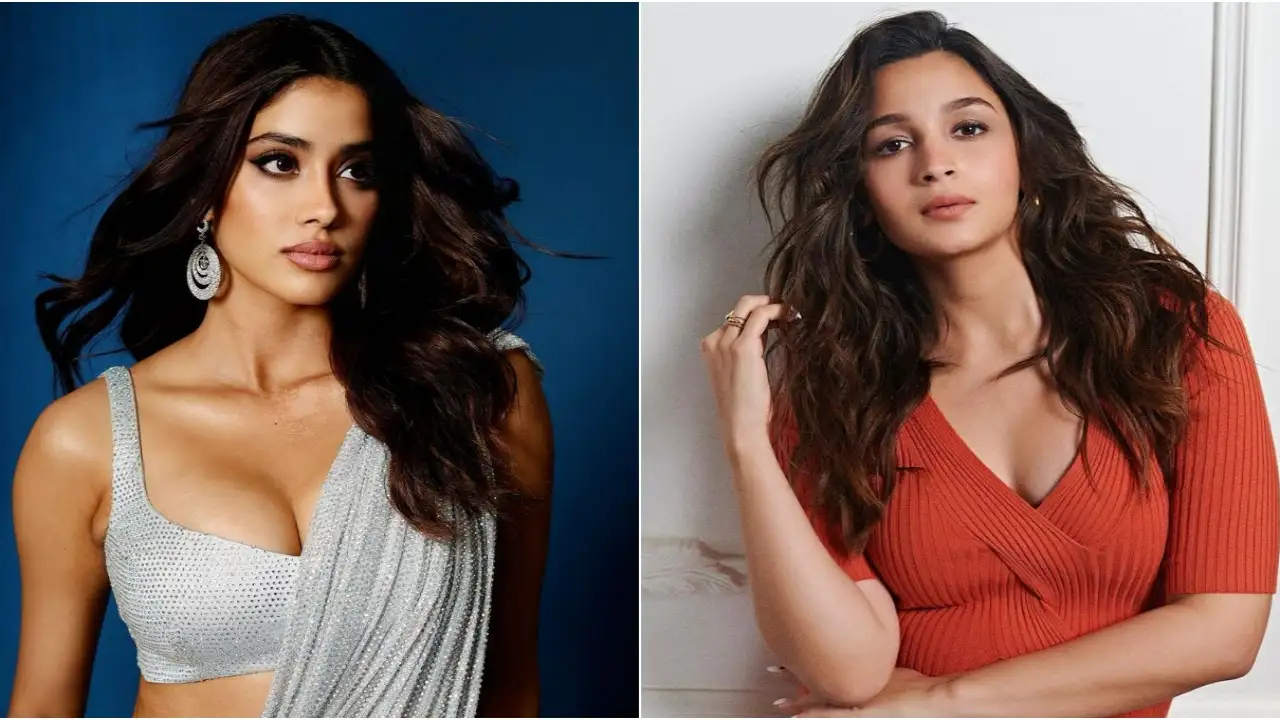 Janhvi Kapoor stuns in a saree / Alia Bhatt looks beautiful in a bodycon outfit