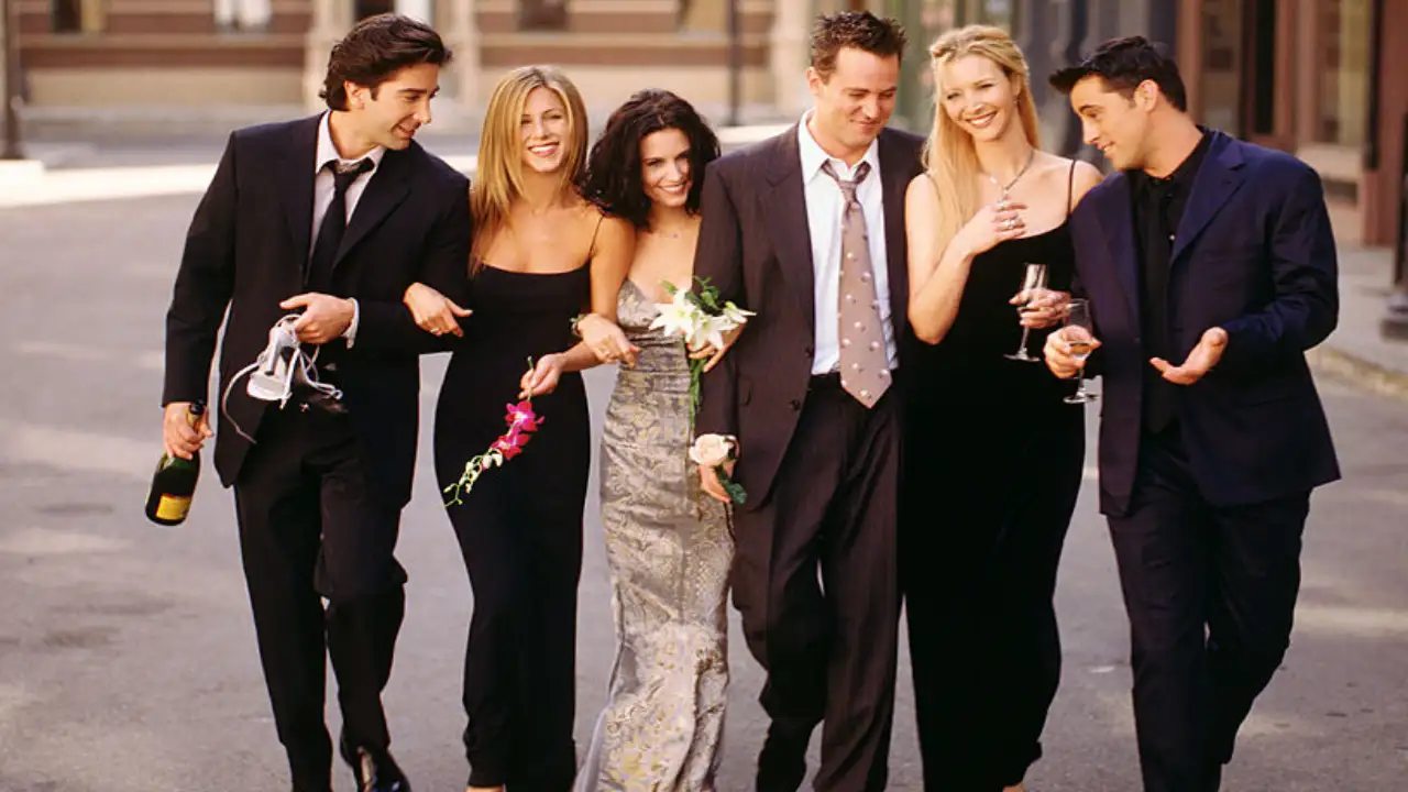 Matthew Perry and the mentioned Friends co-star met about three years before starring together on the iconic sitcom. Getty Images
