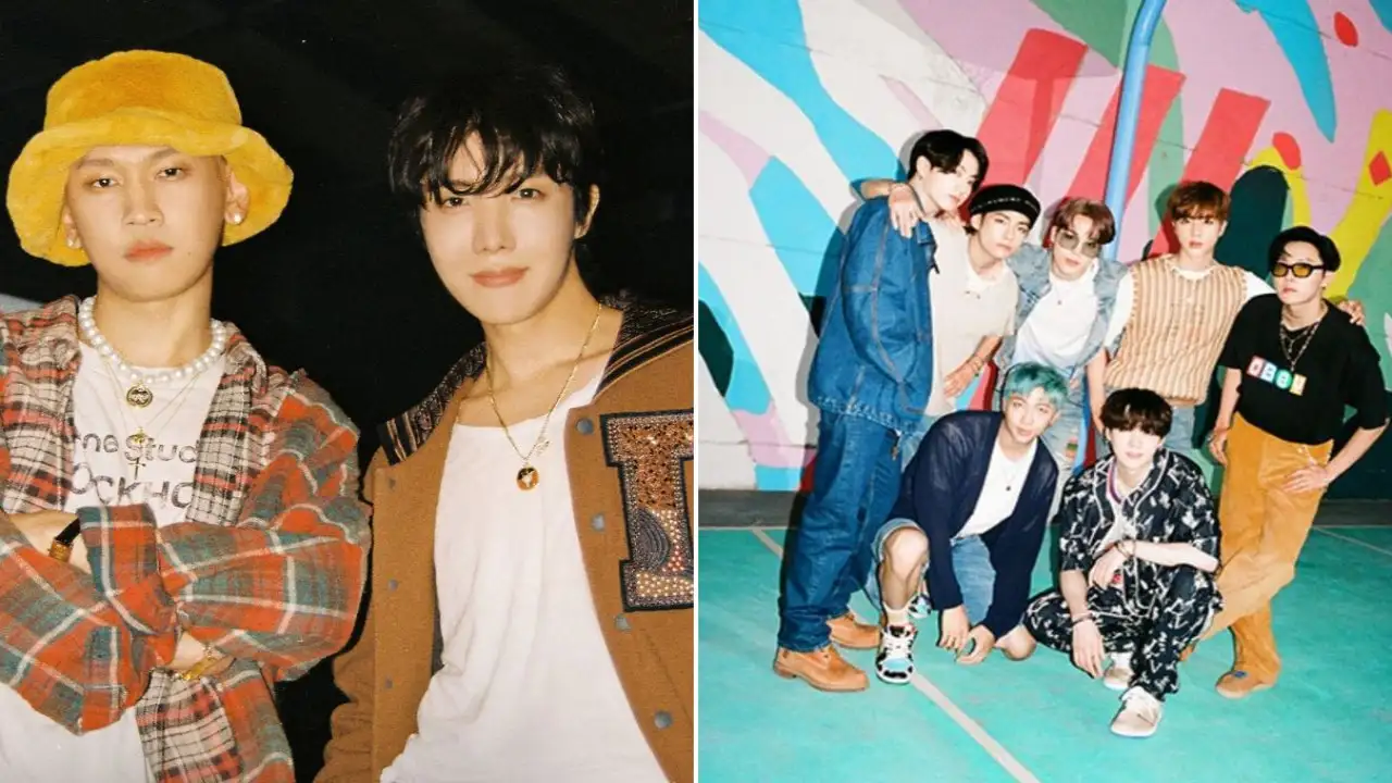 Crush and BTS' J-Hope for 'Rush Hour' Crush and BTS' J-Hope for 'Rush Hour': courtesy of P NATION