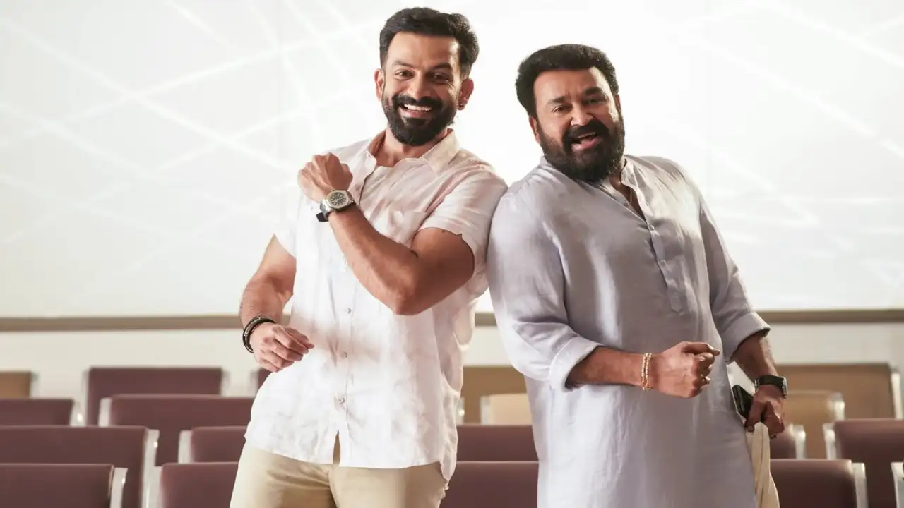 Happy Birthday Prithviraj Sukumaran Photo Courtesy: (MohanlalTwitter)
